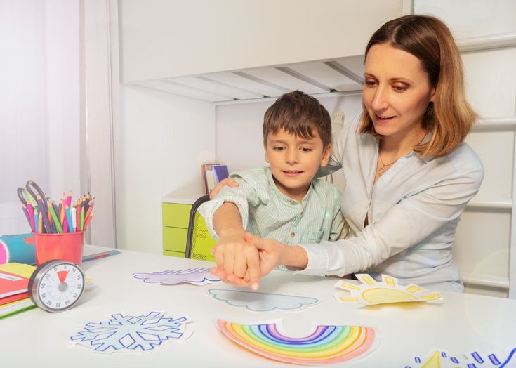 Child receiving ABA therapy in Toronto